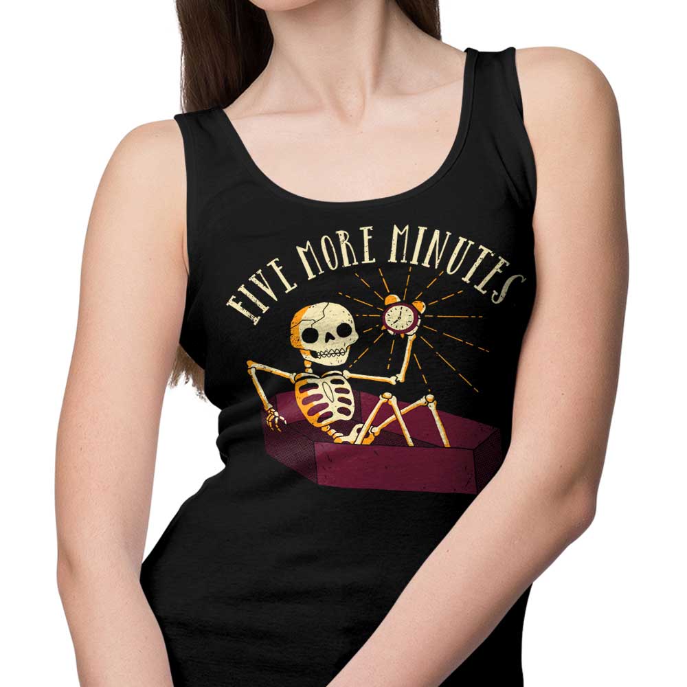 DinoMike's Comfortable Five More Minutes Tank Tops for Men and Women