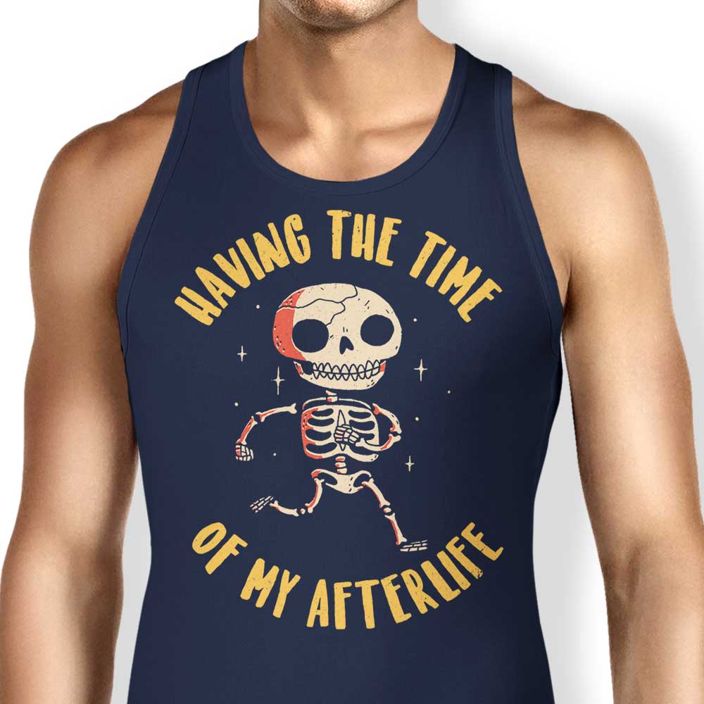 DinoMike's The Time of My Afterlife Stylish Tank Top for Men and Women