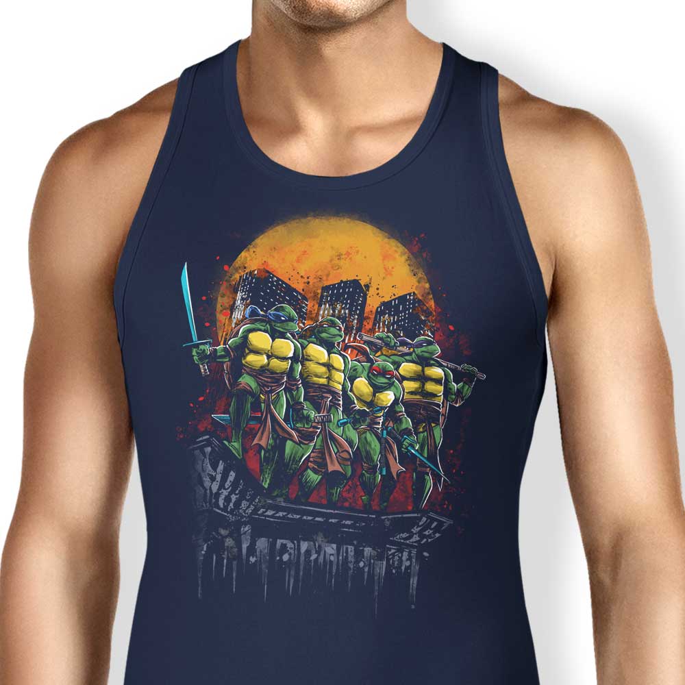 Stylish 'Turtles on the Roof' Tank Top for Fashion Lovers