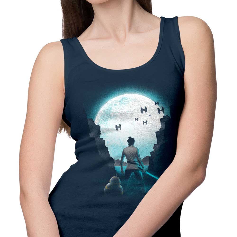 BlancaVidal's Comfortable Unisex and Women's 'The Last Hope' Tank Tops