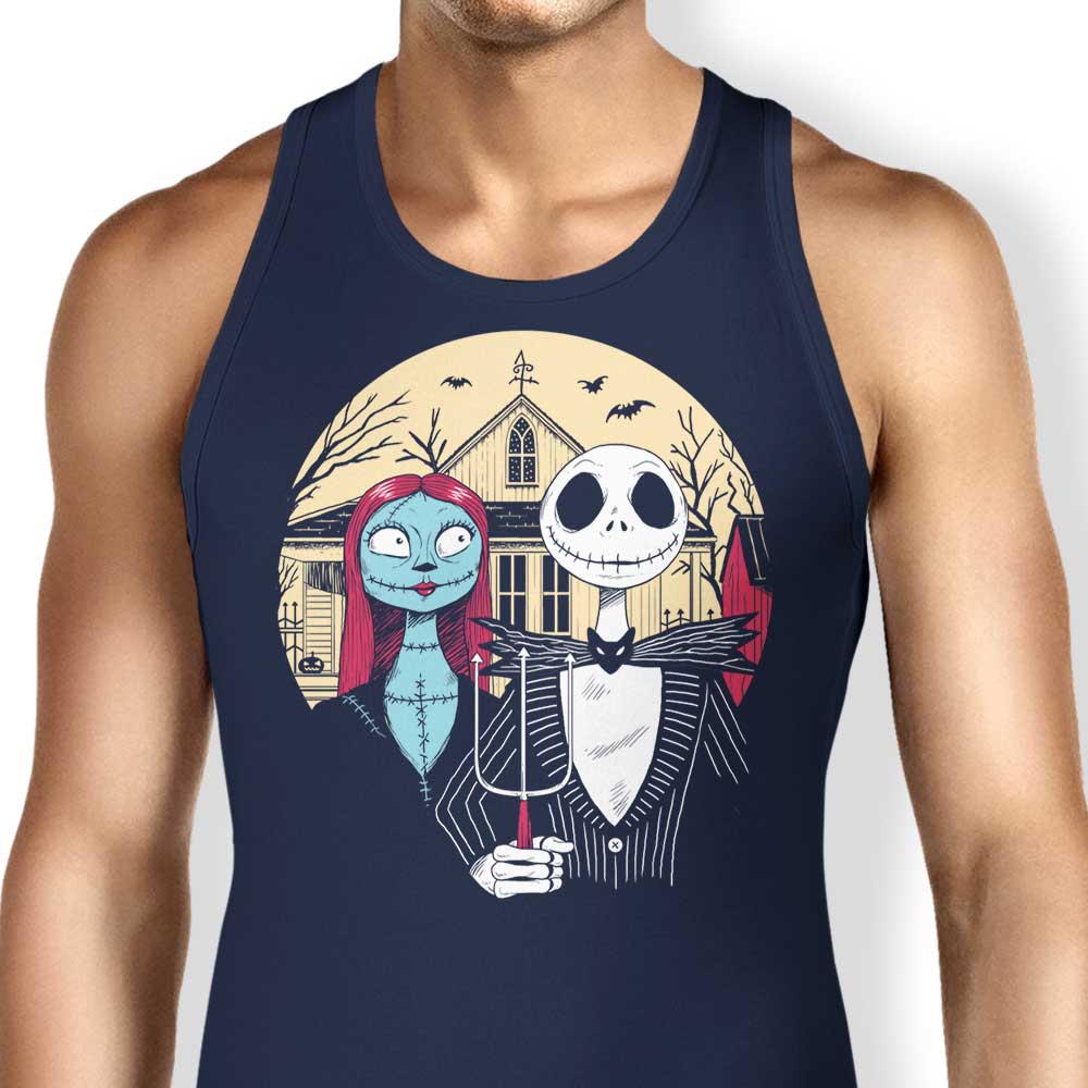 XENOS Nightmare Gothic Comfortable Unisex and Women's Tank Tops