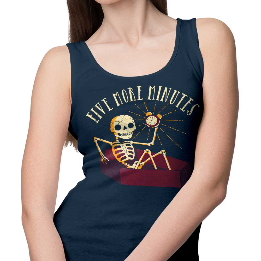 DinoMike's Comfortable Five More Minutes Tank Tops for Men and Women