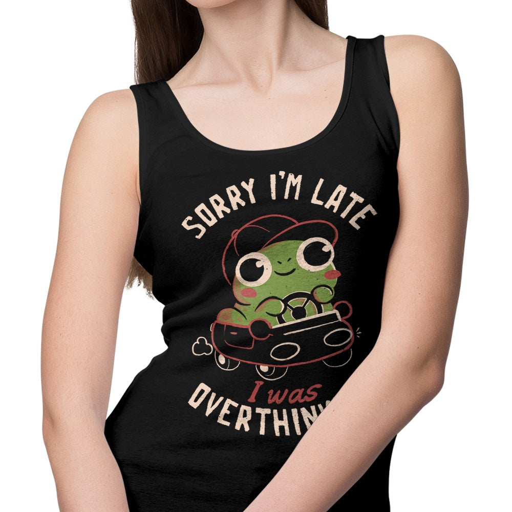 Apologetic Latecomer - Fashionable Tank Top