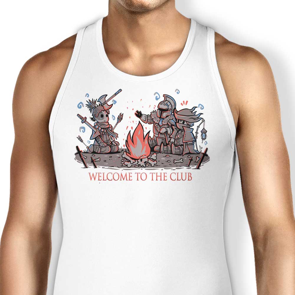 TechraNova's 'Welcome to the Club' Men's and Women's Unisex Tank Tops