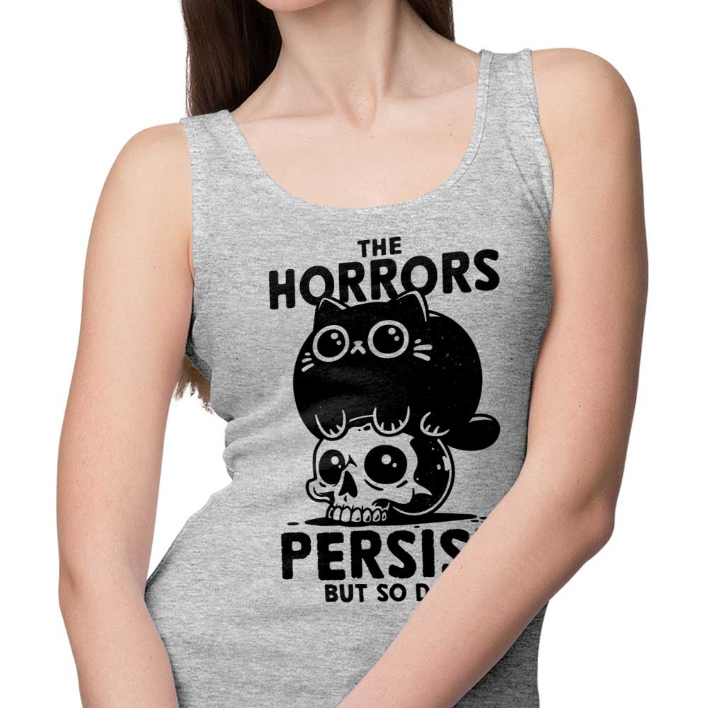 The Horror Survivor Men's Stylish Tank Top for Horror Enthusiasts