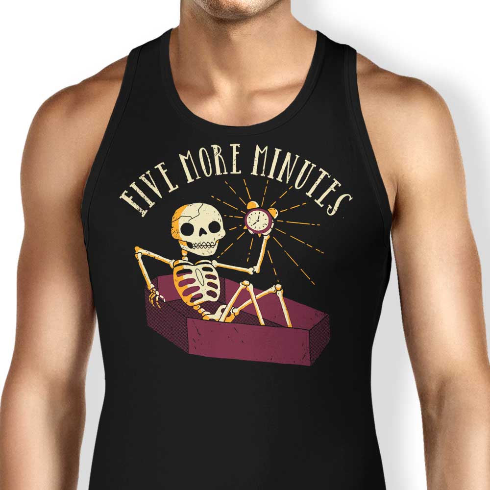 DinoMike's Comfortable Five More Minutes Tank Tops for Men and Women