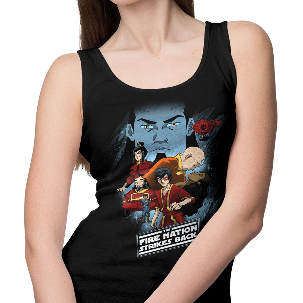 XENOS Fire Nation Strikes Back Men's and Women's Comfortable Tank Tops