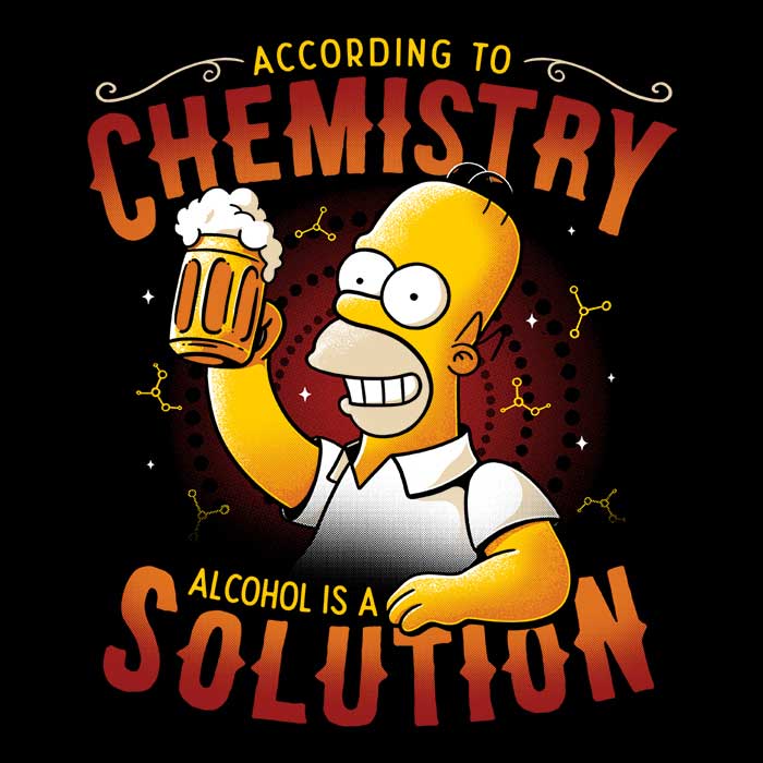 Edu.ely's Comfortable 'Alcohol is a Solution' Tank Tops for Men and Women