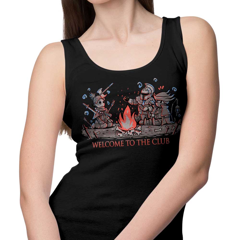 TechraNova's 'Welcome to the Club' Men's and Women's Unisex Tank Tops