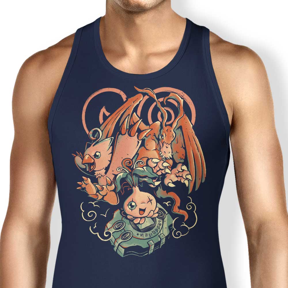 Digital Bird Evolution Stylish Tank Top for Trendy Wear