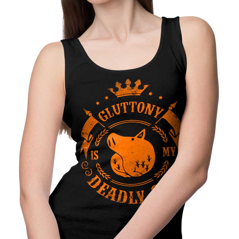 Typhoonic Art's 'Gluttony is My Sin' Stylish Men's and Women's Tank Tops