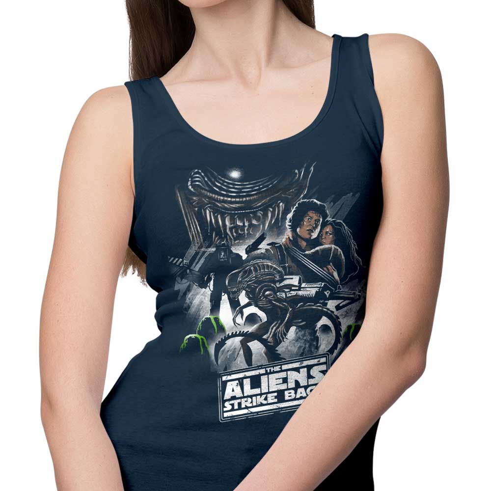 Aliens Strike Back Retro-Style Men's Tank Top