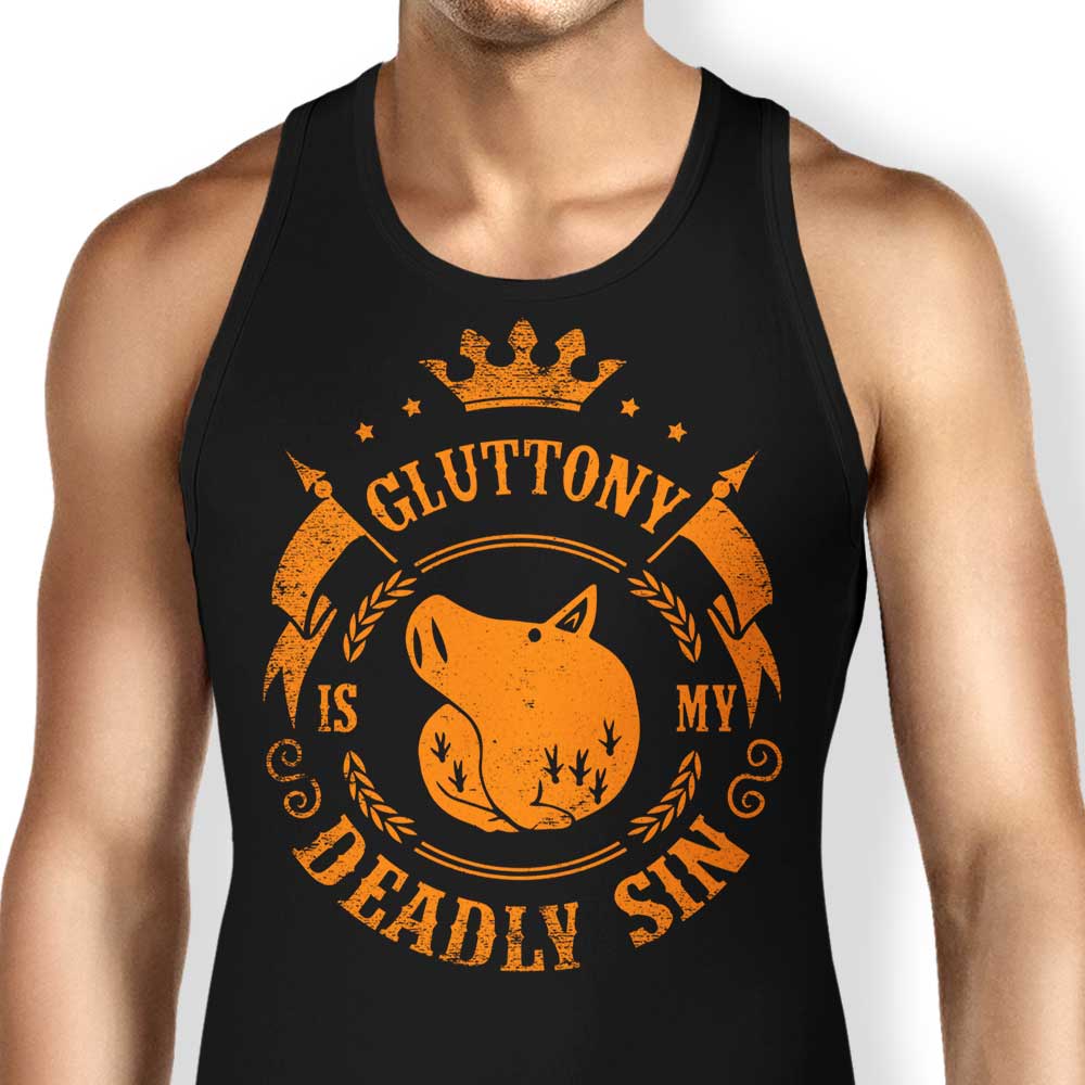 Typhoonic Art's 'Gluttony is My Sin' Stylish Men's and Women's Tank Tops
