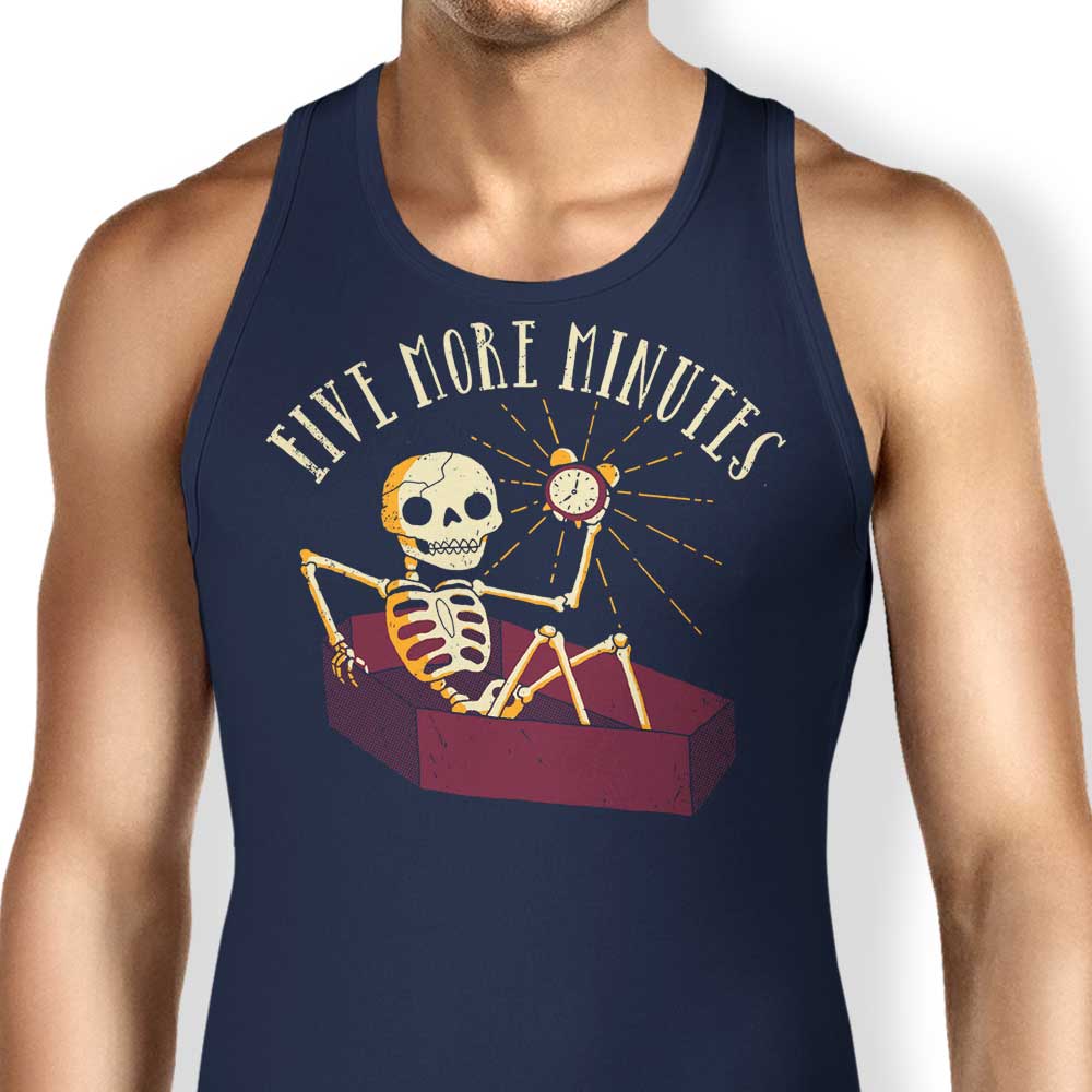 DinoMike's Comfortable Five More Minutes Tank Tops for Men and Women