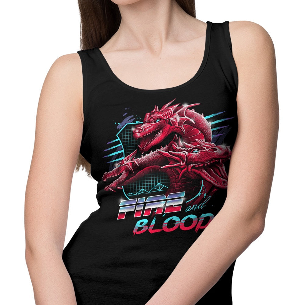 XENOS Epic Fire Men's and Women's Unisex Stylish Tank Tops