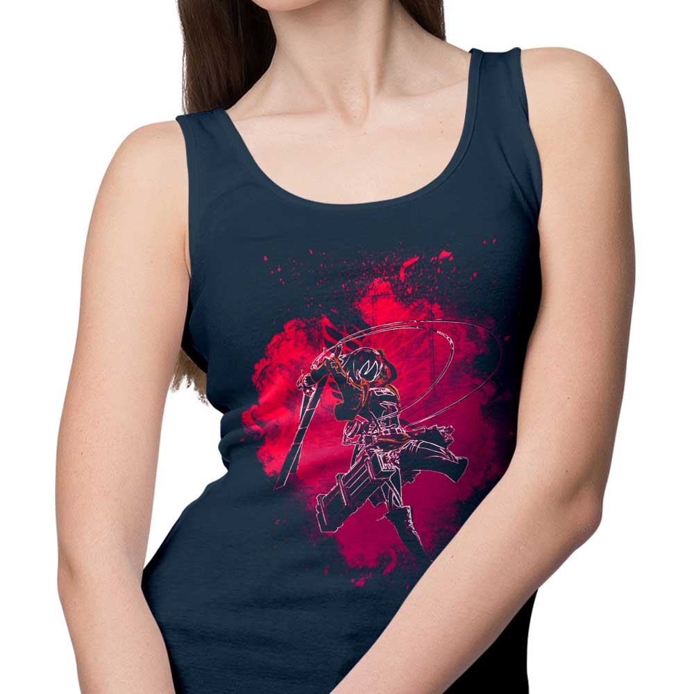 Soul-inspired Tank Top of the Ackerman Clan - Ideal for Men and Women
