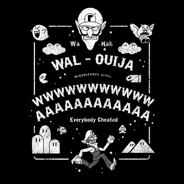 XENOS Wal - Ouija Branded Tank Top for Casual Wear