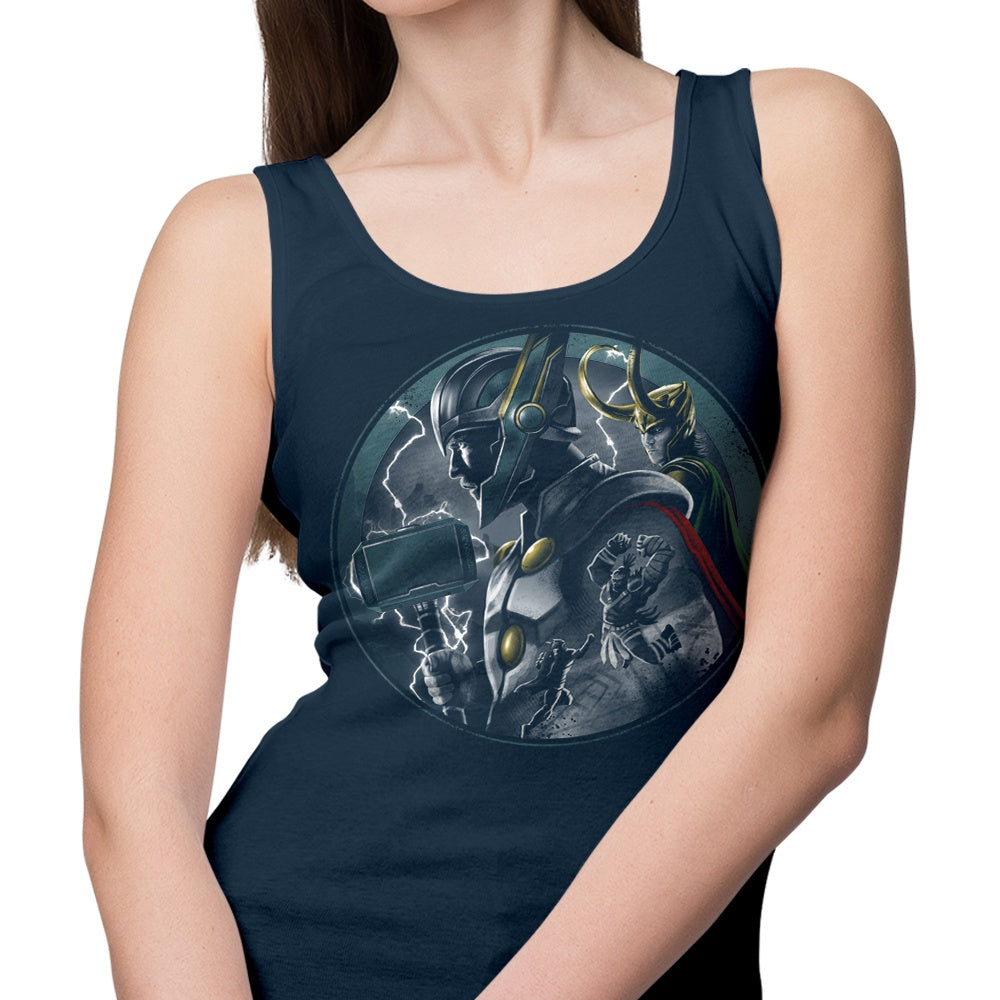 XENOS Ragnarok Comfortable and Lightweight Unisex and Women's Tank Tops