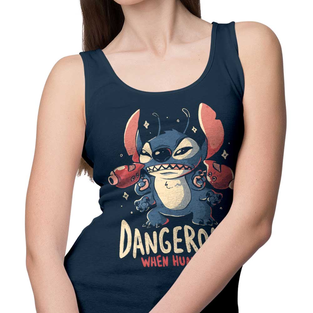 Arigatees 'Dangerous When Hungry' Stylish Tank Top for All
