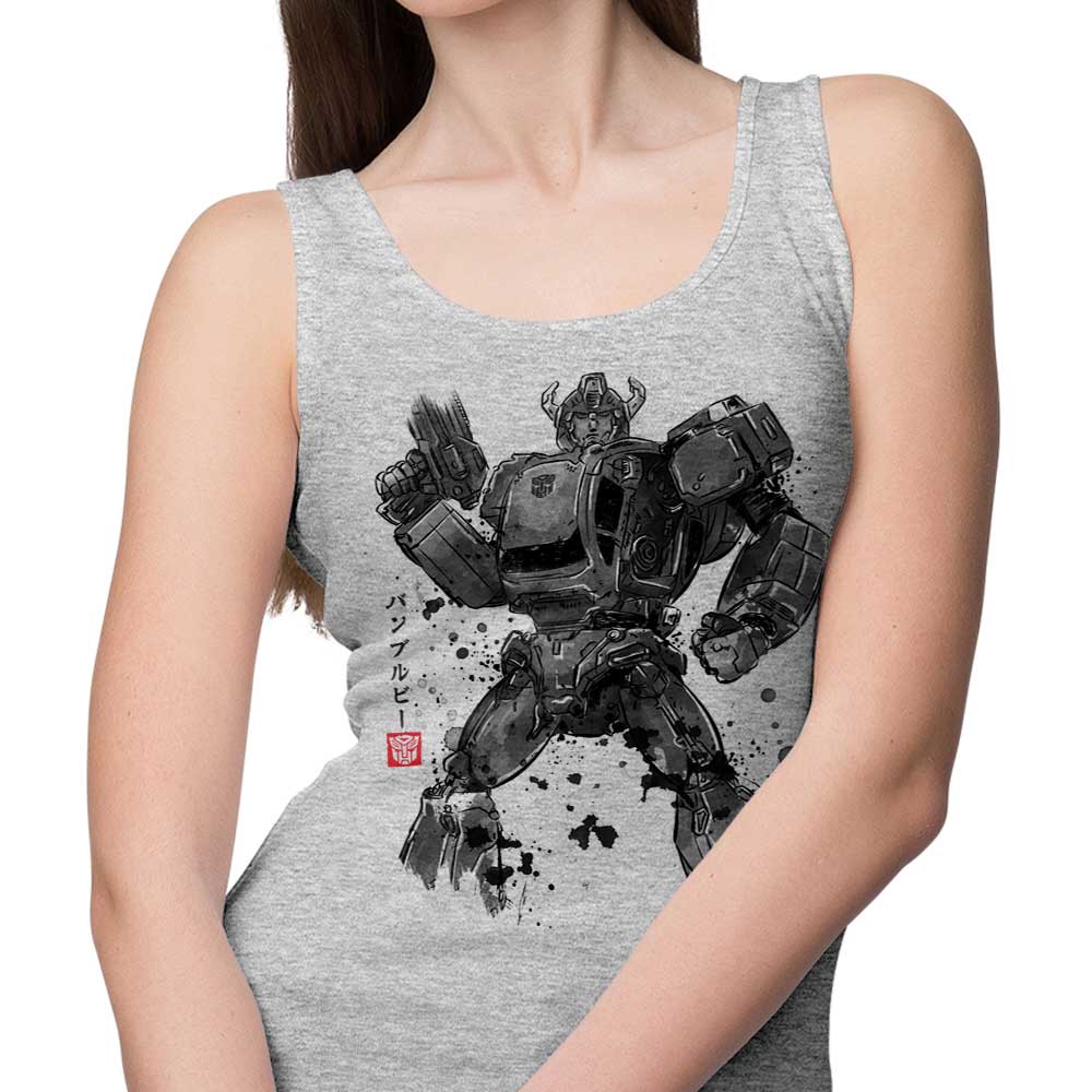Bee Sumi-e Stylish Tank Top by Dr. Monekers