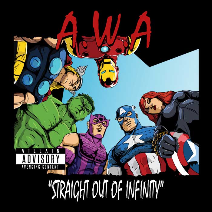 Infinity-inspired Straight Outta Design - Men's and Women's Tank Tops