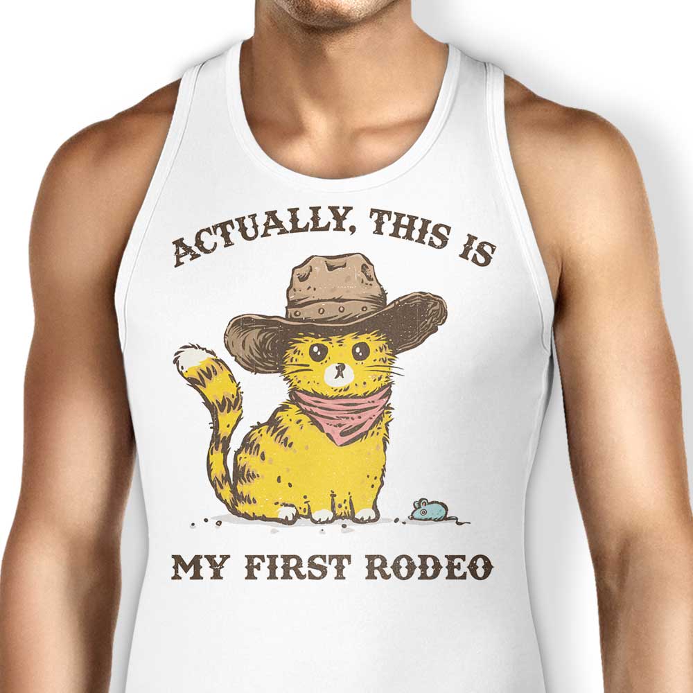 kg07's Stylish My First Rodeo Tank Top for Fashion Lovers