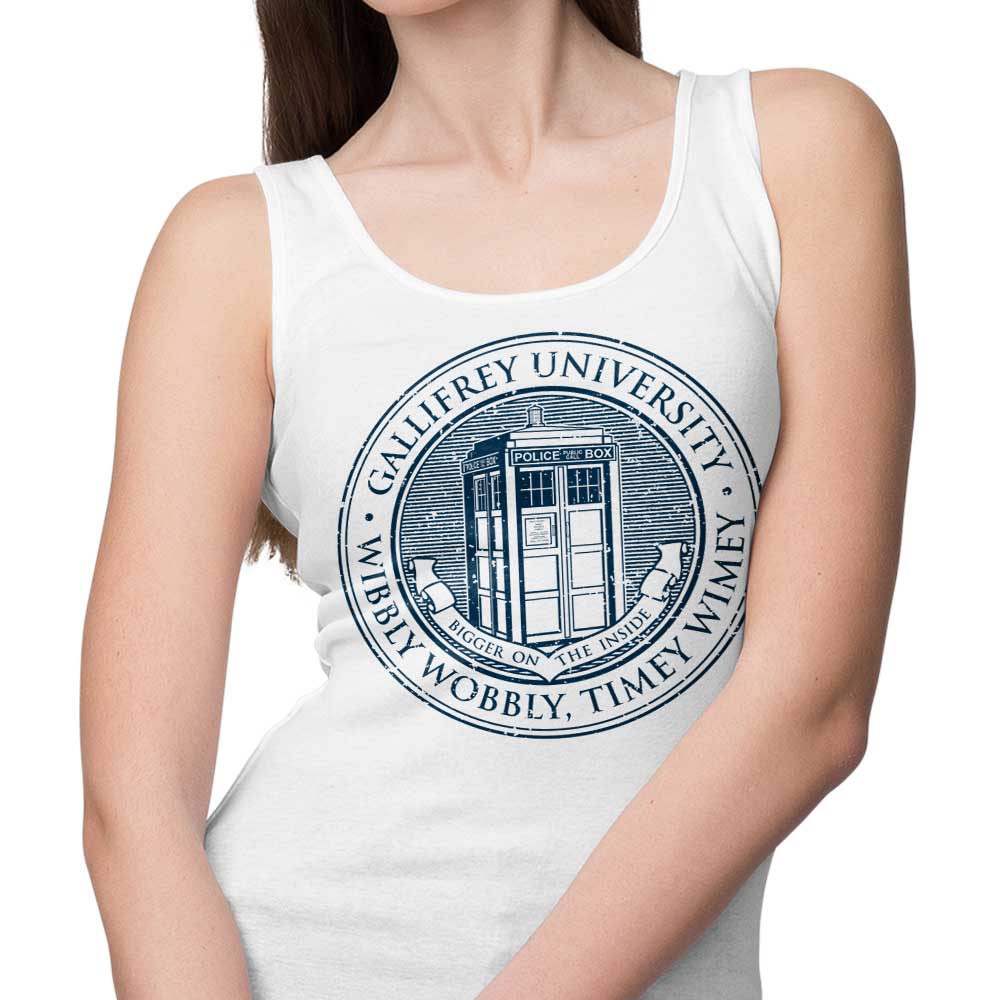 Timeless Retro University Style Tank Top