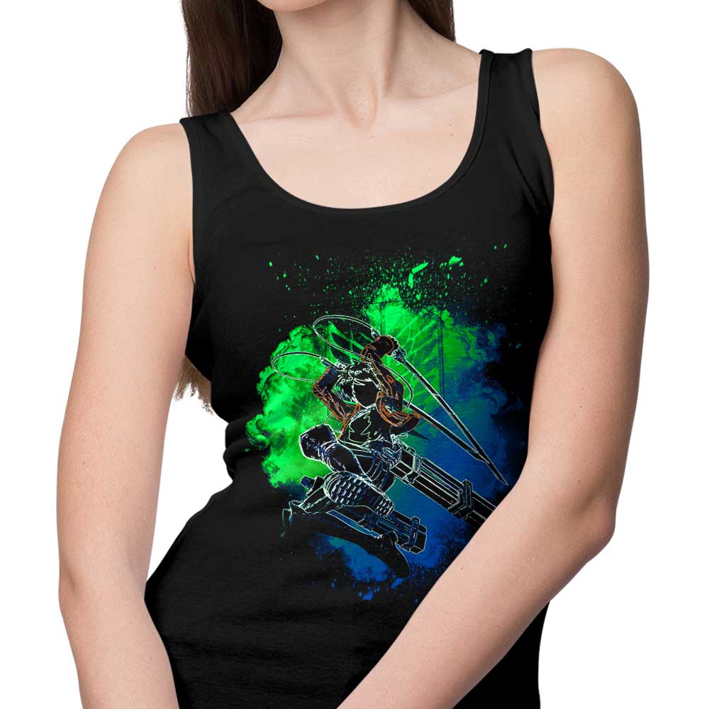 Tank Top - The Courageous Spirit of the Titan Boy by Donnie Illustrations