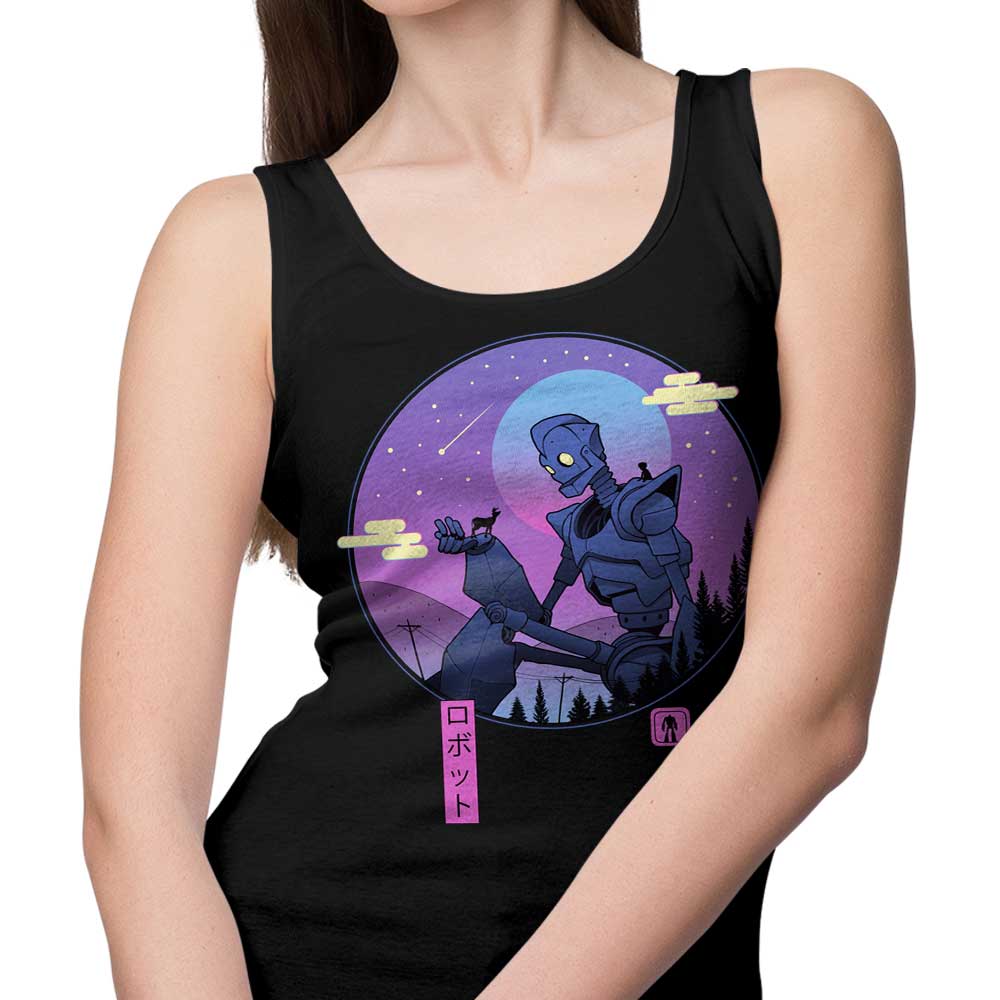 XENOS Comfortable Gentle Robot Men's/Unisex and Women's Tank Tops