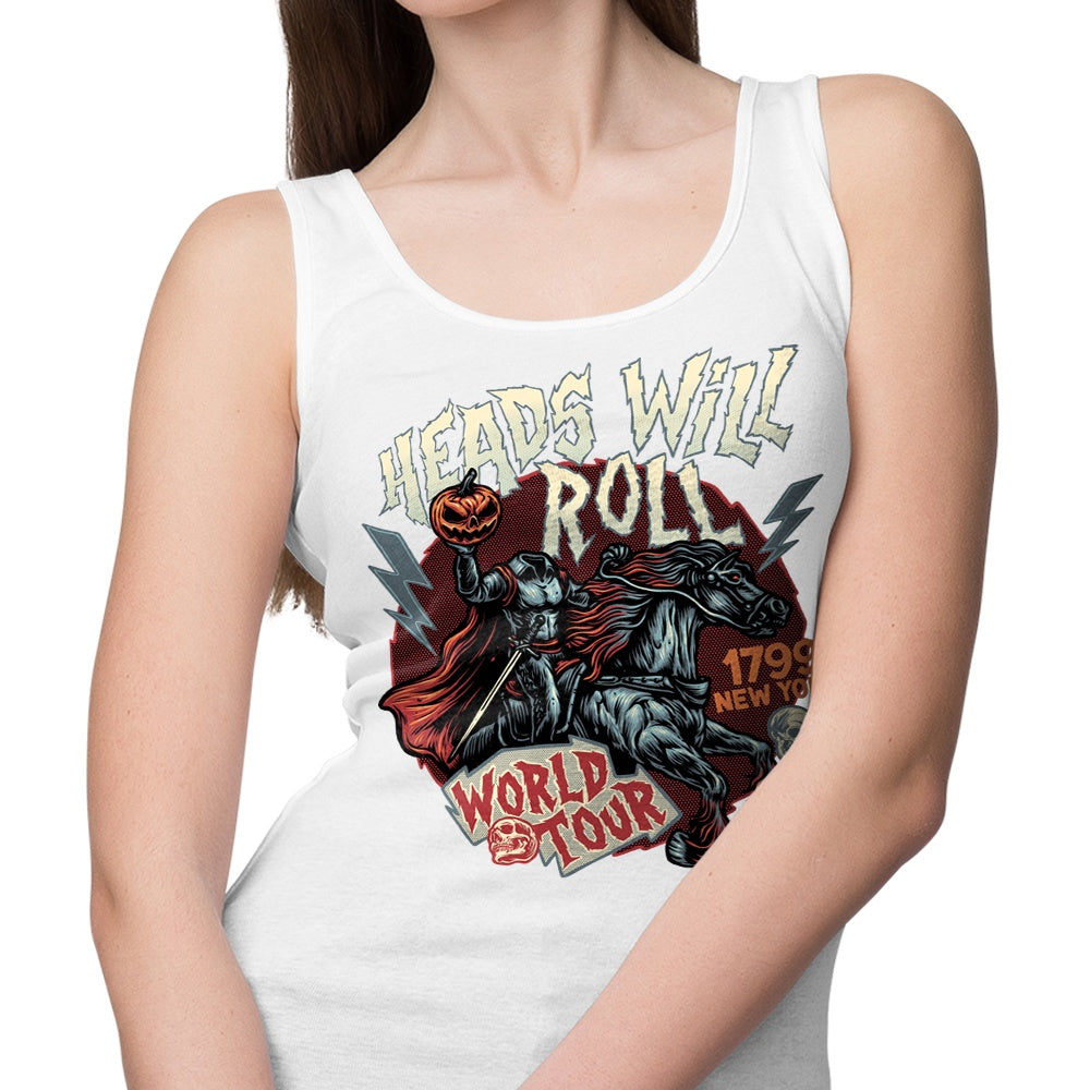 Heads Will Roll Stylish Tank Top for Trendy Wear