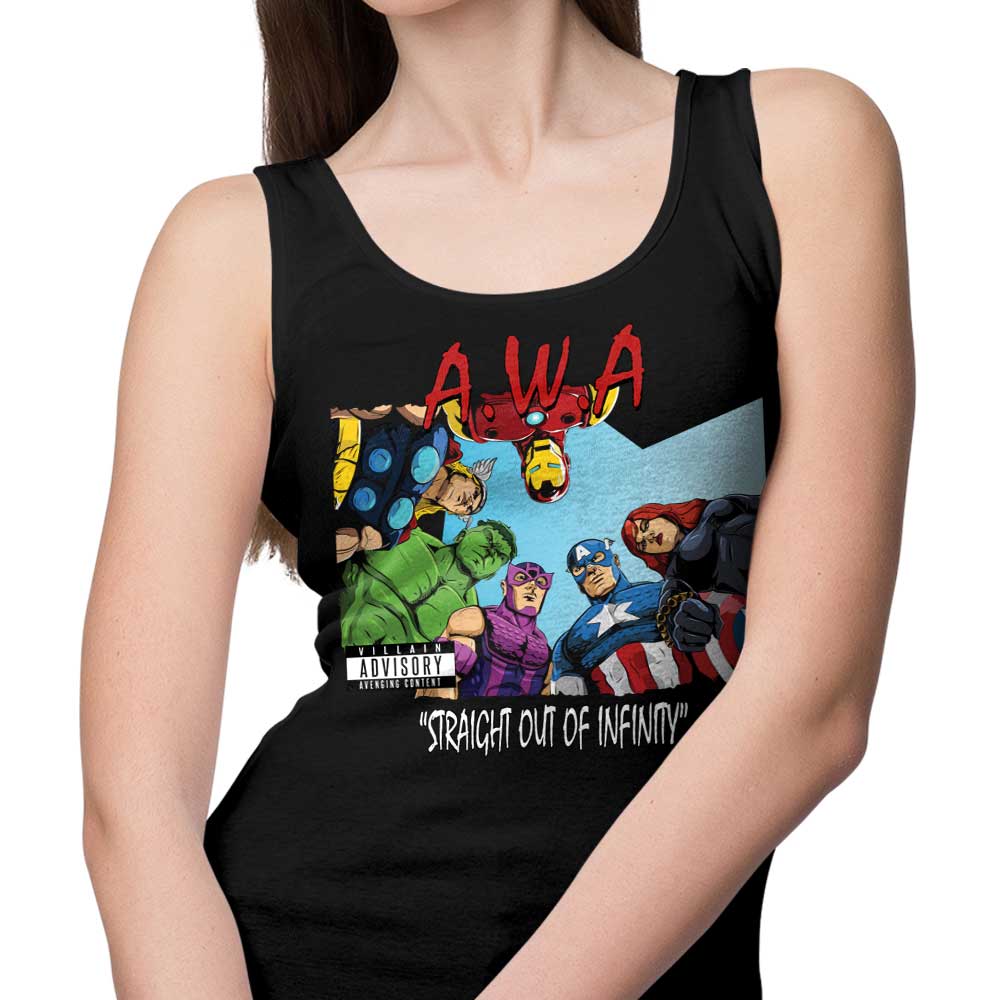Infinity-inspired Straight Outta Design - Men's and Women's Tank Tops