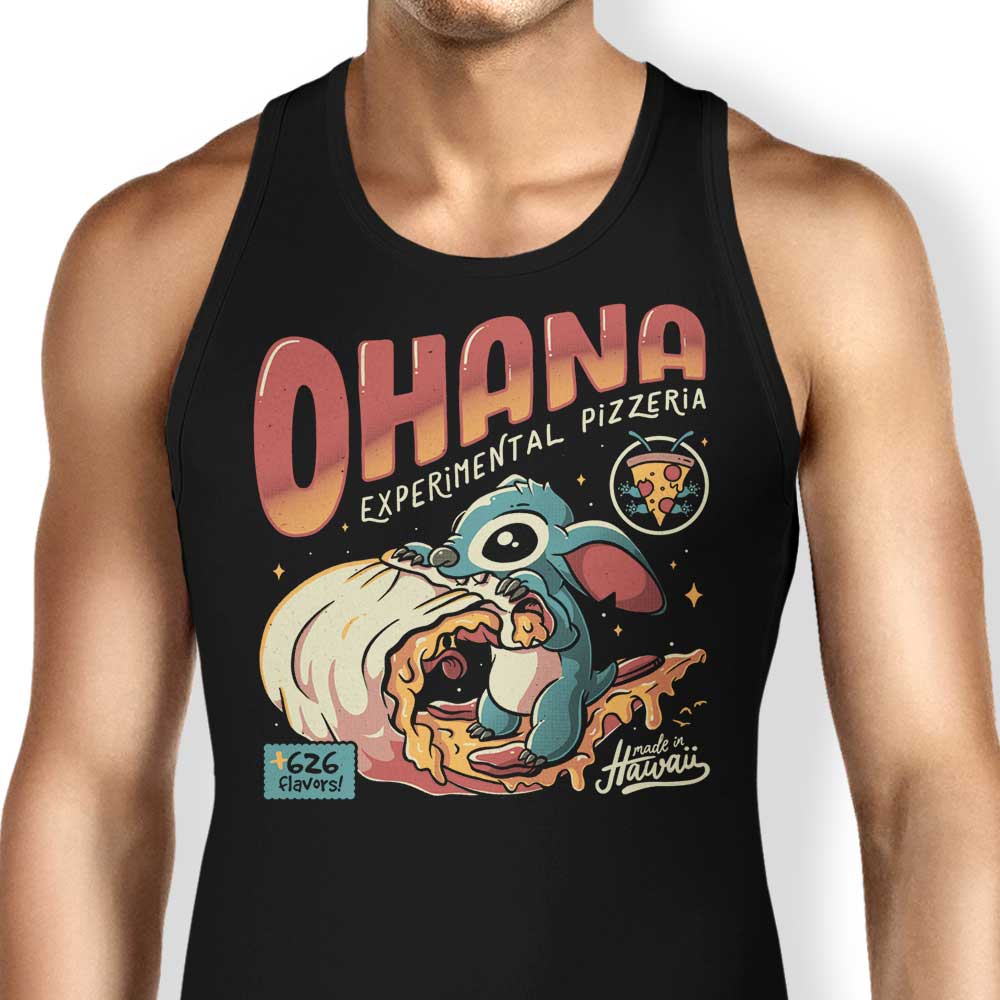 Comfortable Ohana Pizzeria Unisex and Women's Tank Tops