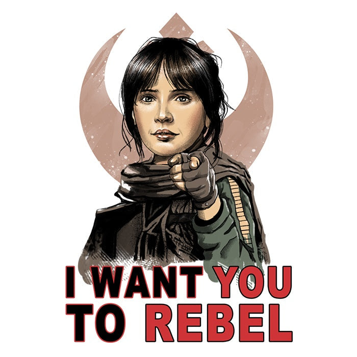 XENOS 'I Want You to Rebel' Stylish Men's and Women's Unisex Tank Top