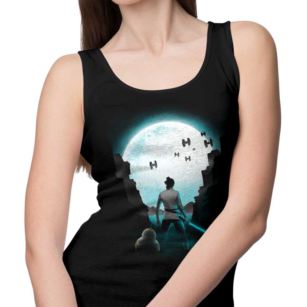 BlancaVidal's Comfortable Unisex and Women's 'The Last Hope' Tank Tops