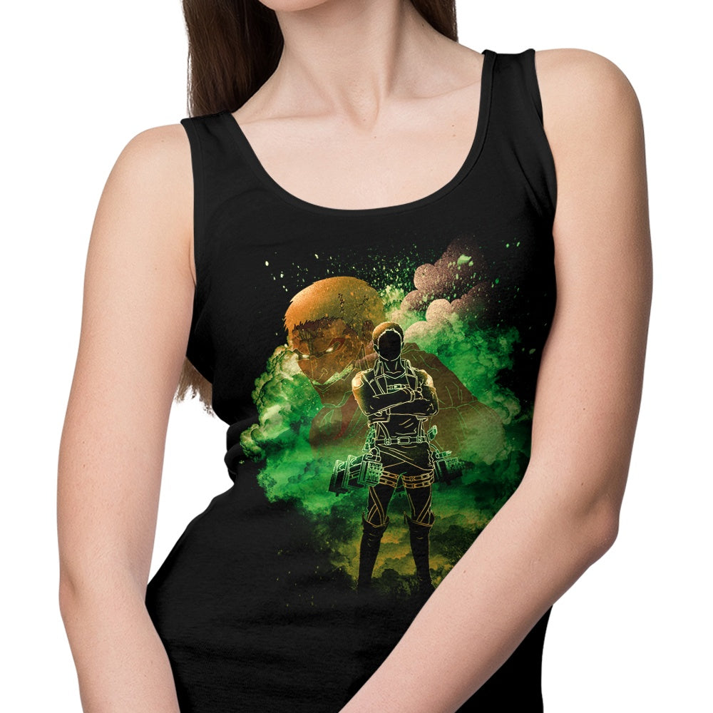 Armored Soul - Stylish Tank Top for Fashion Enthusiasts