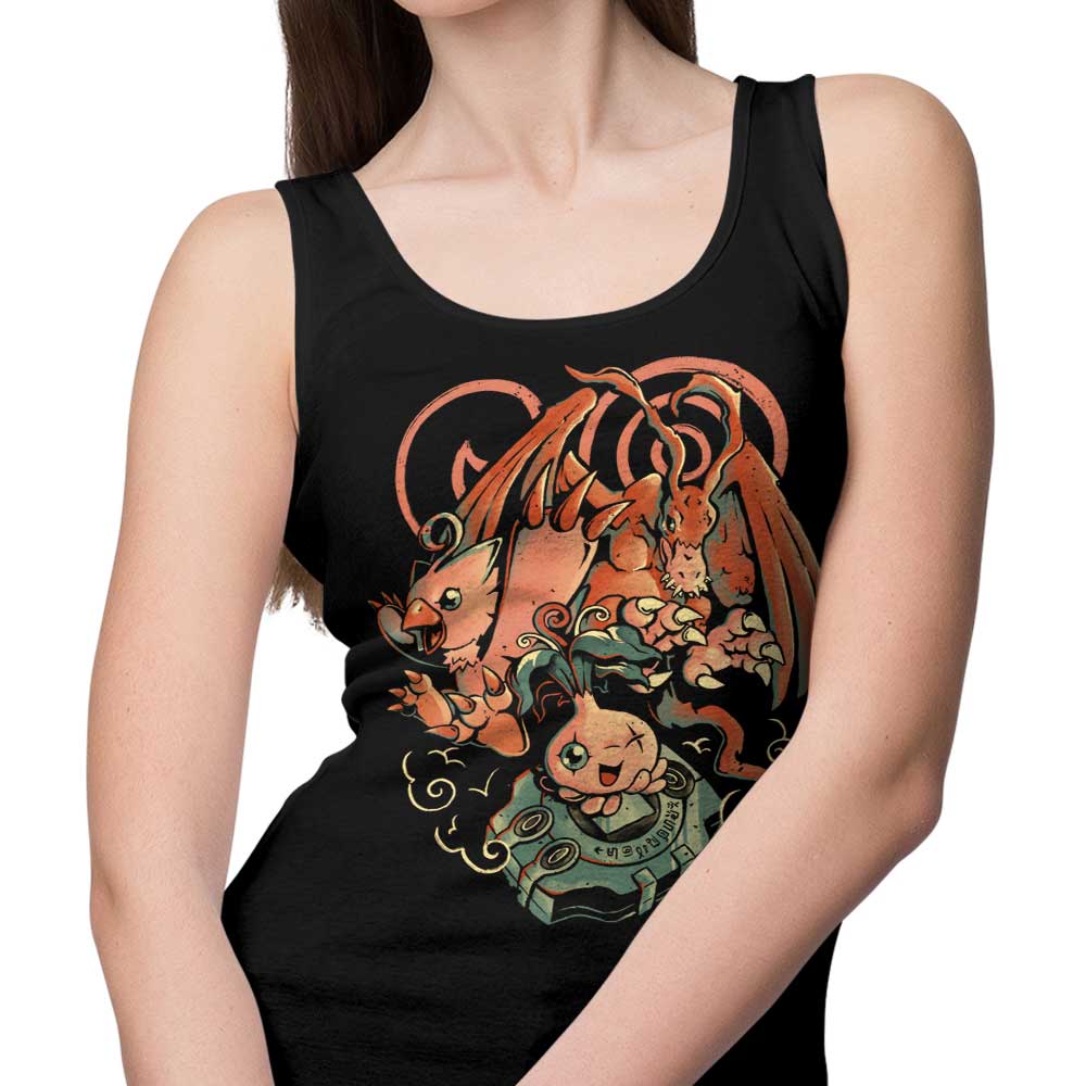 Digital Bird Evolution Stylish Tank Top for Trendy Wear