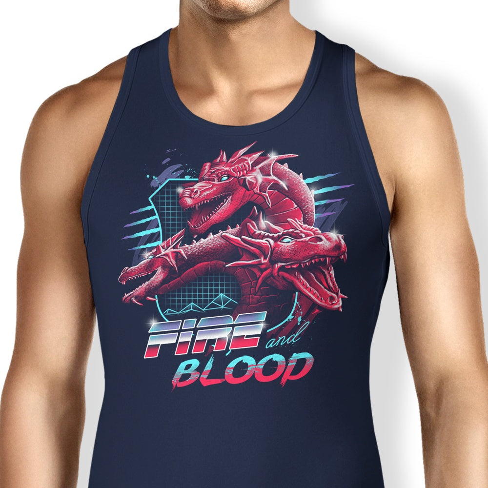 XENOS Epic Fire Men's and Women's Unisex Stylish Tank Tops