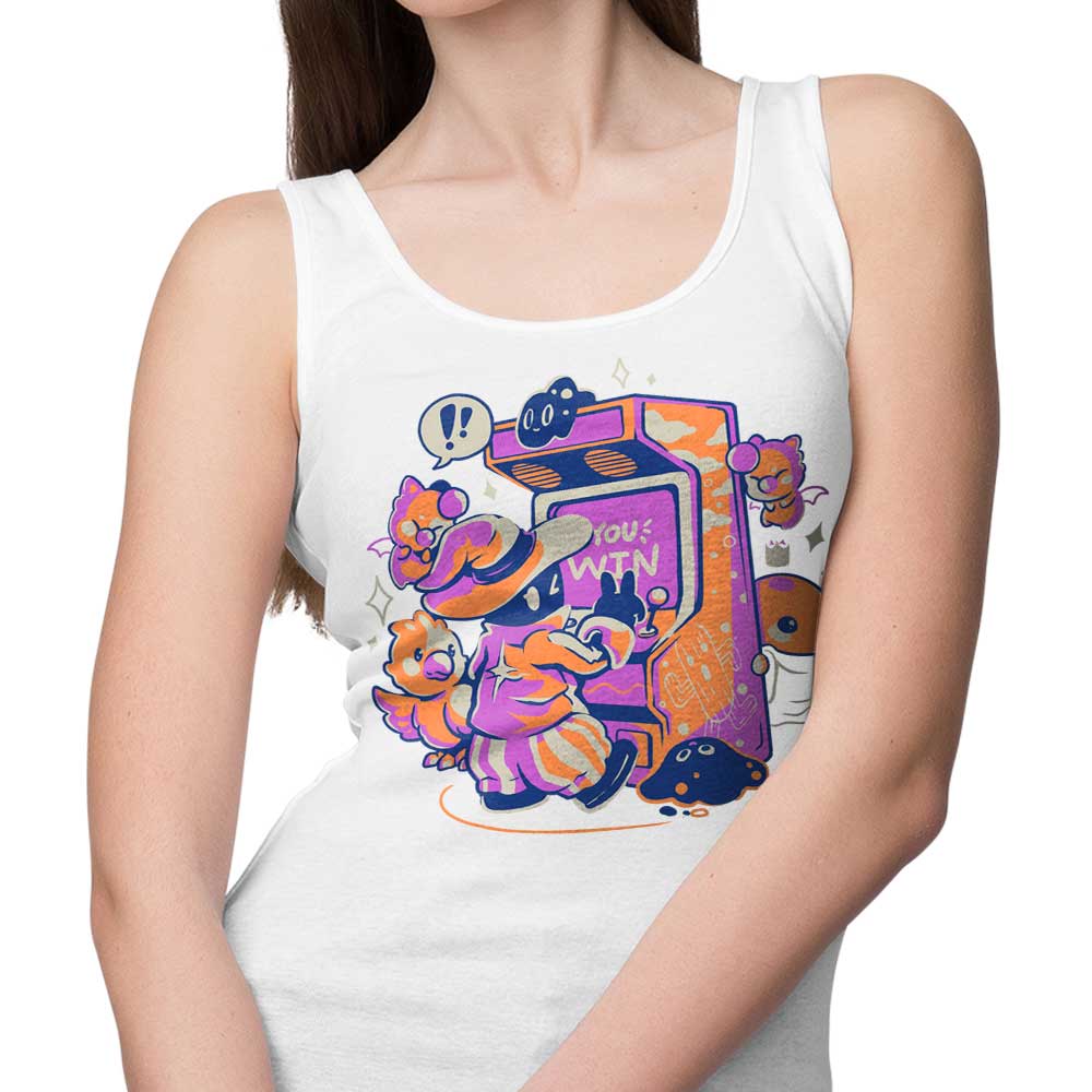 Edu.ely's Enchanting Magic Arcade Style Tank Top for Fashion Lovers