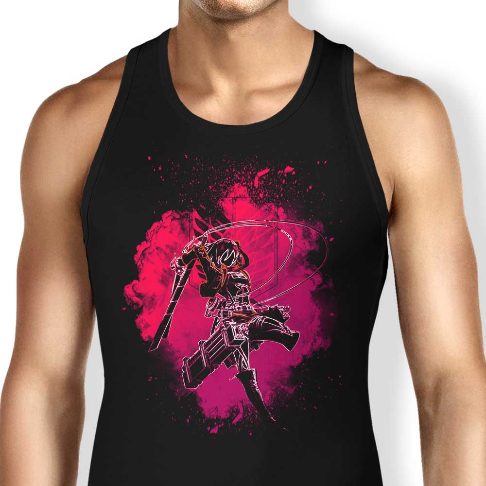 Soul-inspired Tank Top of the Ackerman Clan - Ideal for Men and Women