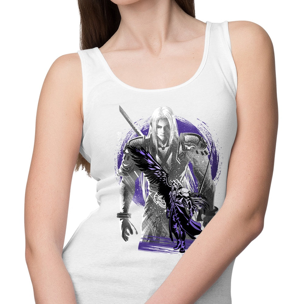 Stylish One - Winged Design Tank Top by Hypertwenty