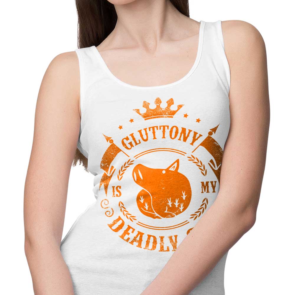 Typhoonic Art's 'Gluttony is My Sin' Stylish Men's and Women's Tank Tops