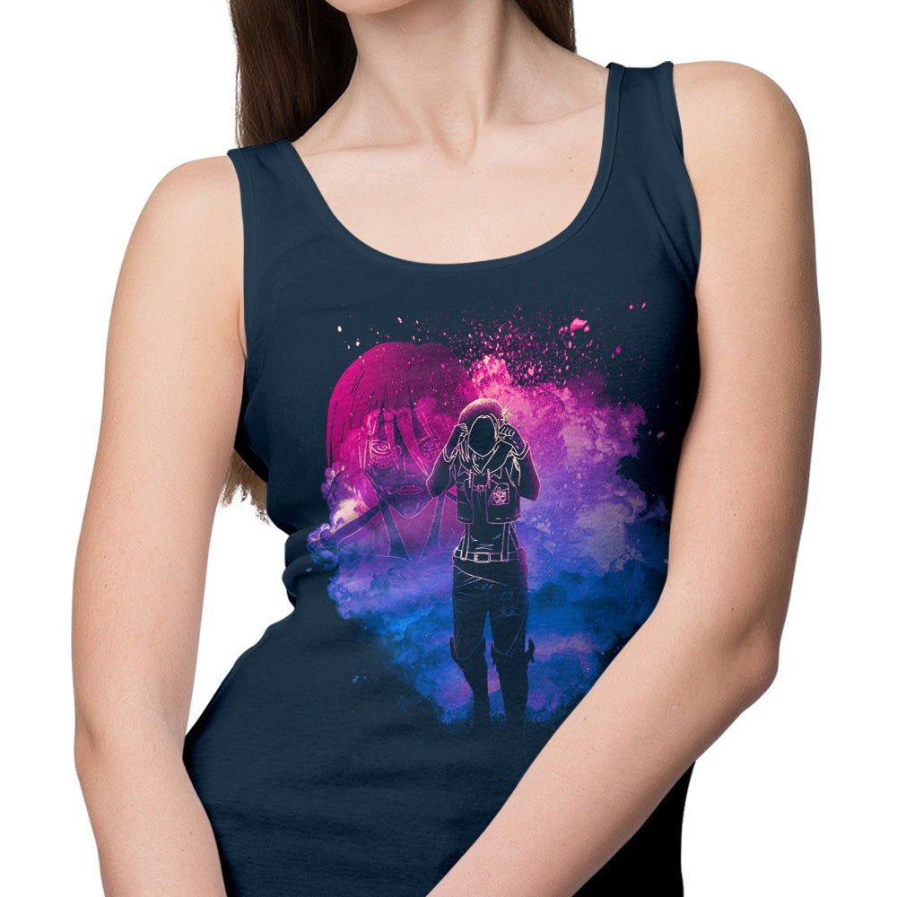 The Soulful Female Design Tank Top by Donnie Illustrations