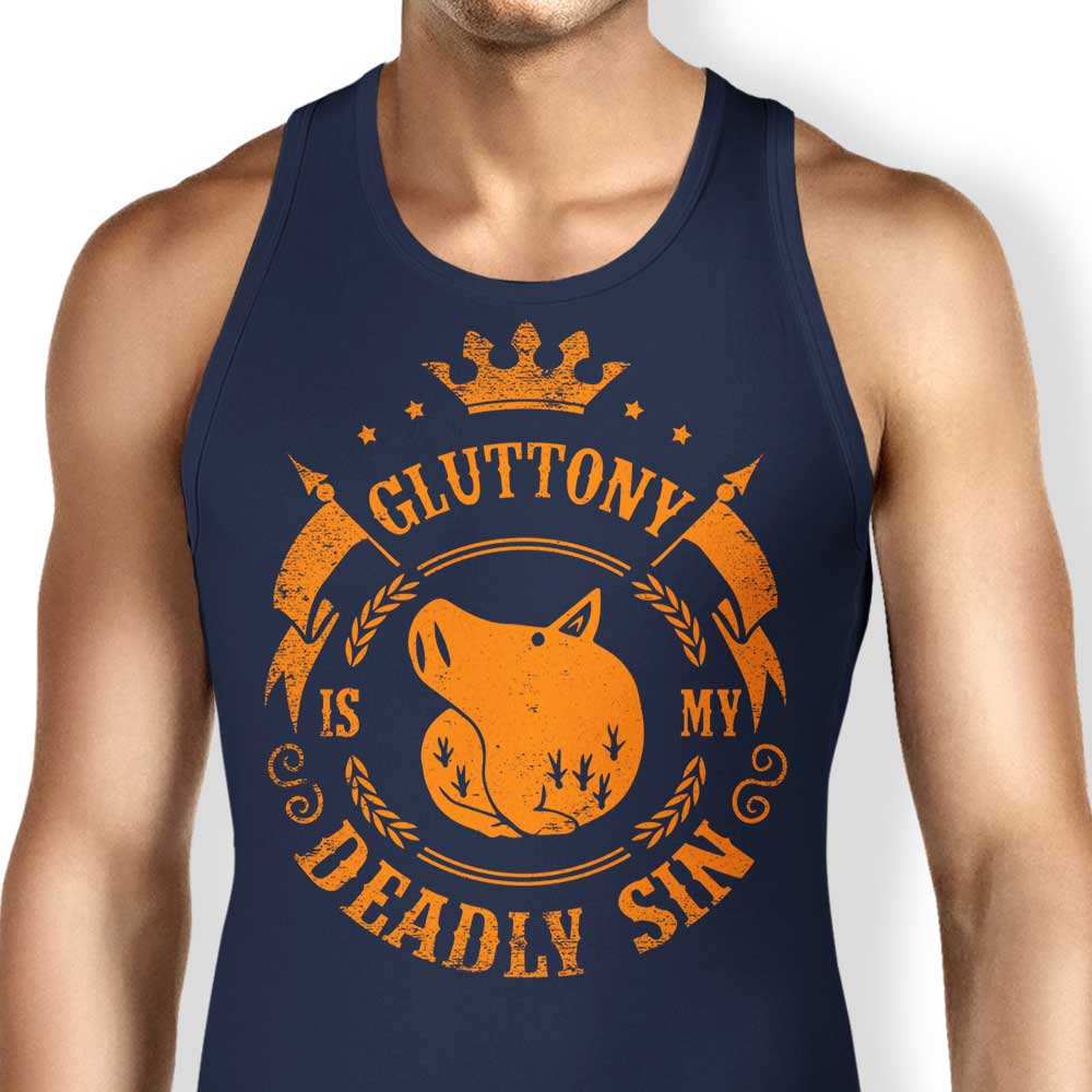Typhoonic Art's 'Gluttony is My Sin' Stylish Men's and Women's Tank Tops