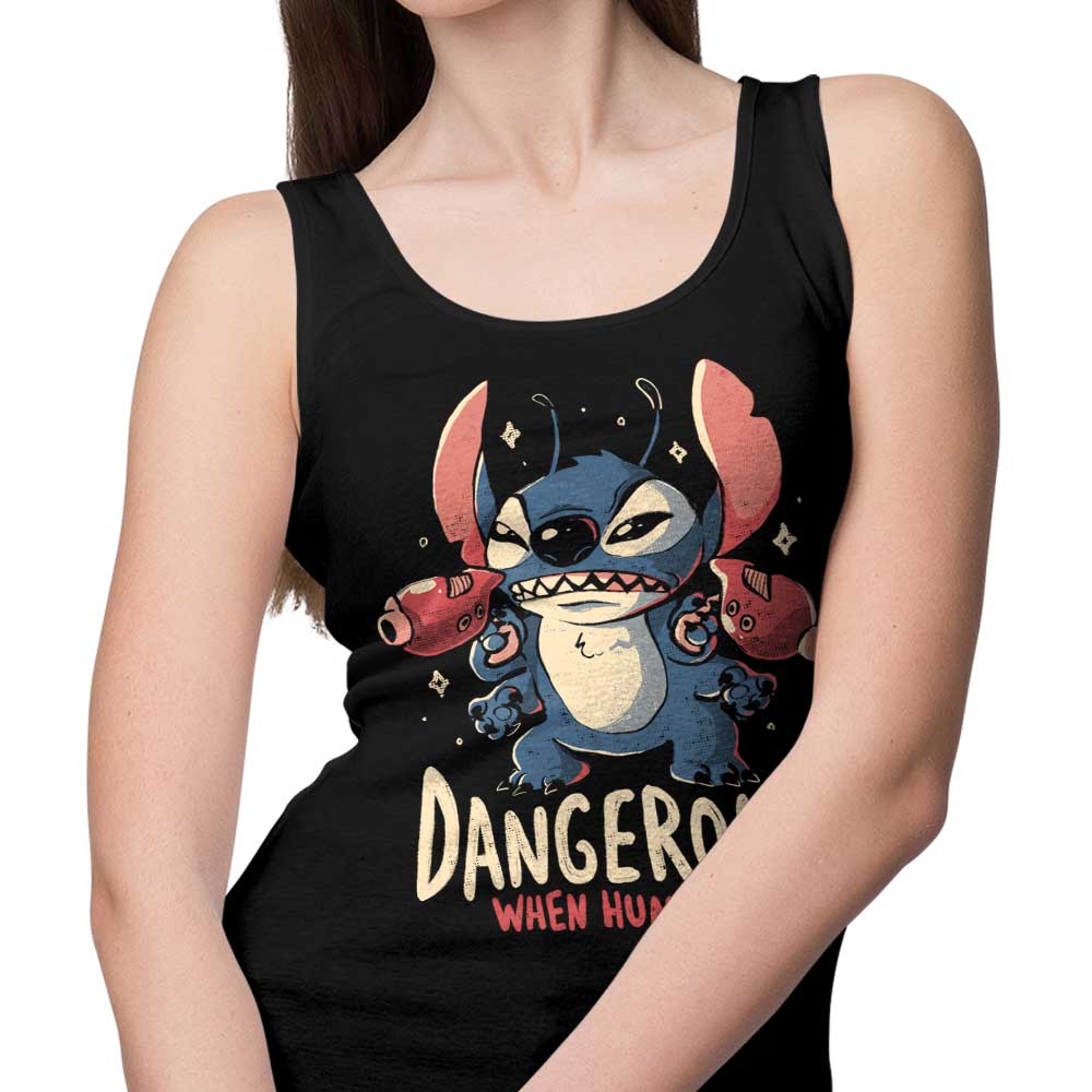 Arigatees 'Dangerous When Hungry' Stylish Tank Top for All