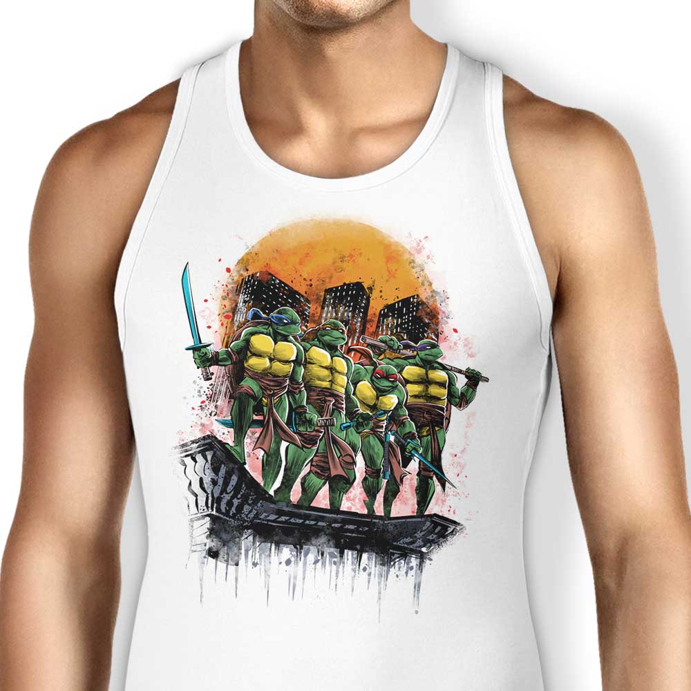 Stylish 'Turtles on the Roof' Tank Top for Fashion Lovers