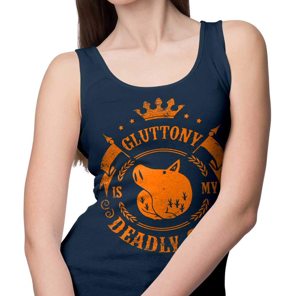 Typhoonic Art's 'Gluttony is My Sin' Stylish Men's and Women's Tank Tops