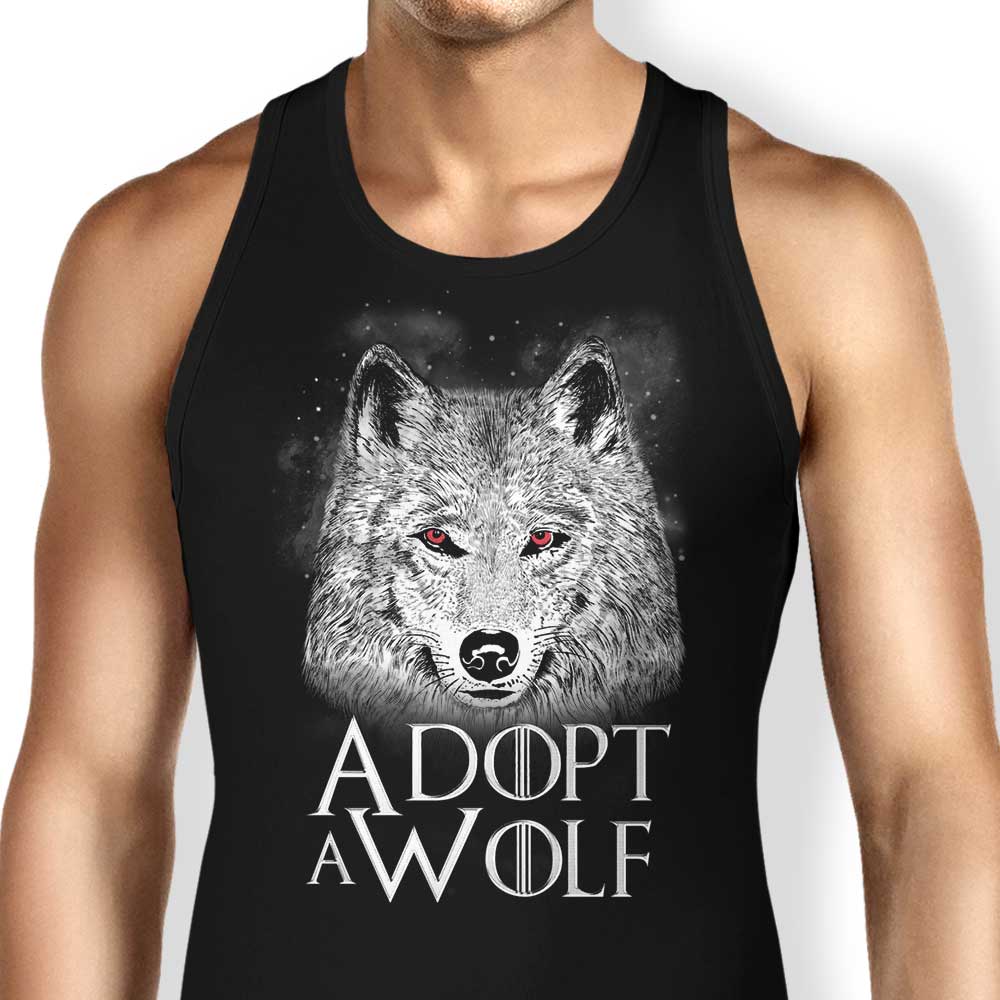 Edu.ely's Adopt a Wolf Comfortable Unisex and Women's Tank Tops