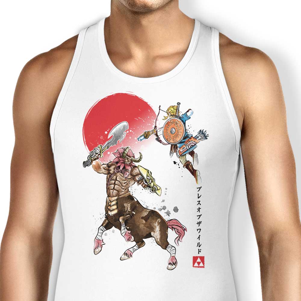 Dr. Monekers' Death Mountain Watercolor Comfortable Tank Top