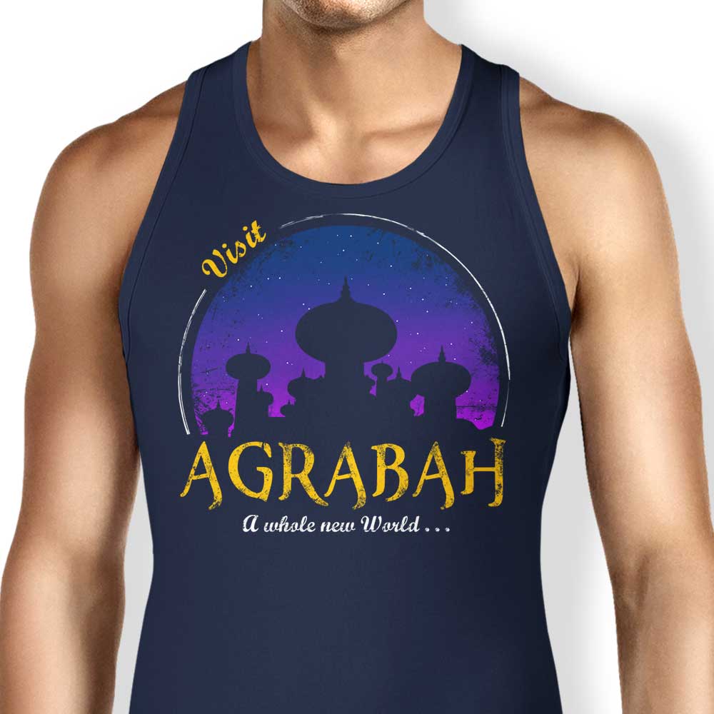 Soulkr's 'Visit Agrabah' Stylish Men's and Women's Tank Tops