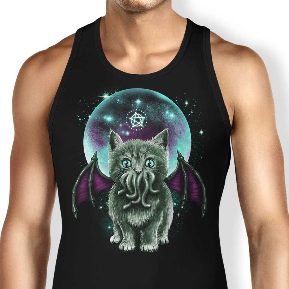 XENOS Cosmic Purrcraft Comfortable and Lightweight Tank Tops for Men and Women